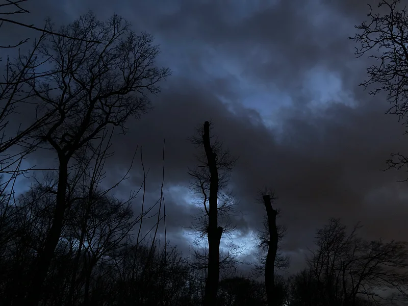 danger by stormy weather